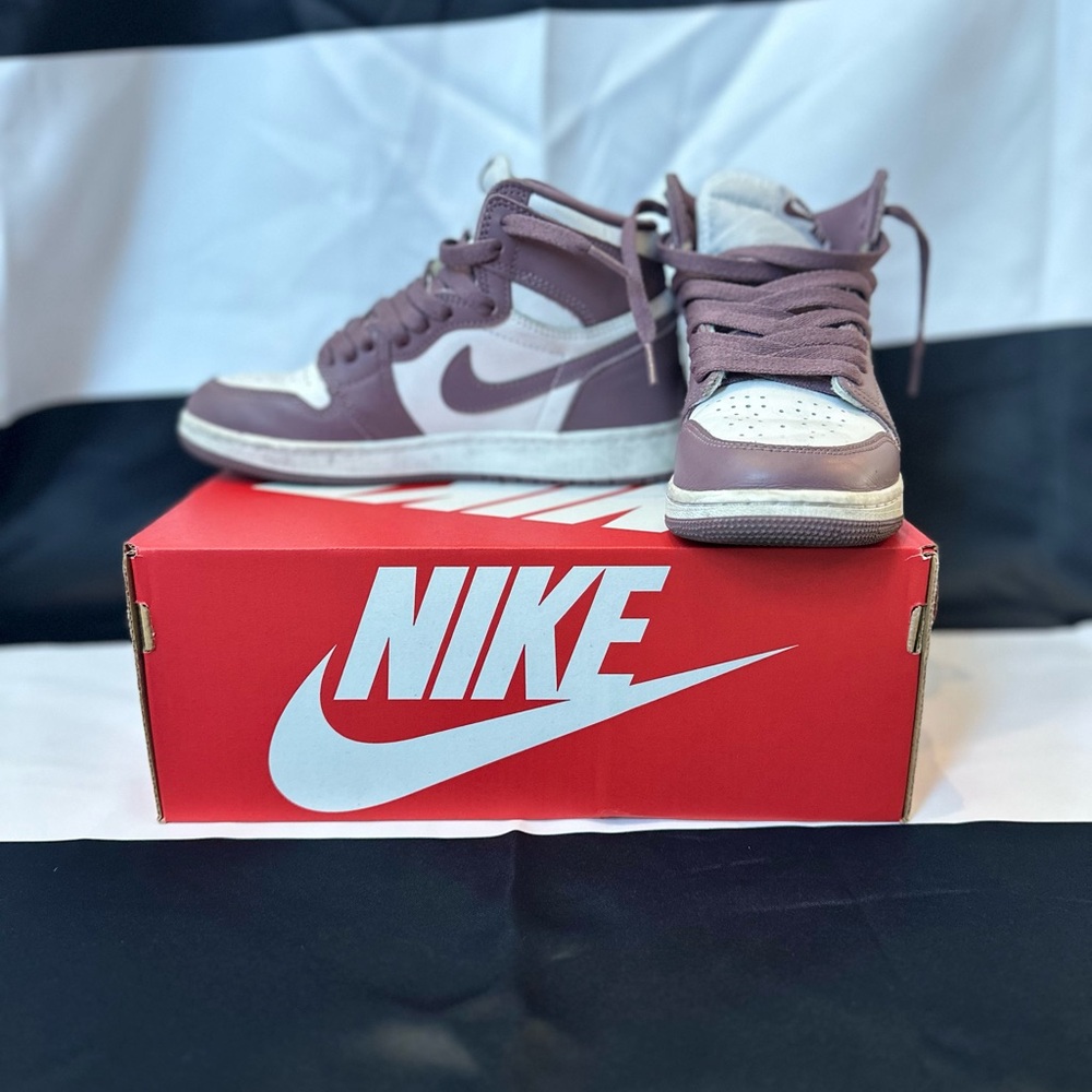 Nike Purple and White Sneakers
